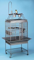 Stainless Steel Chiquita Playtop Parrot Cage