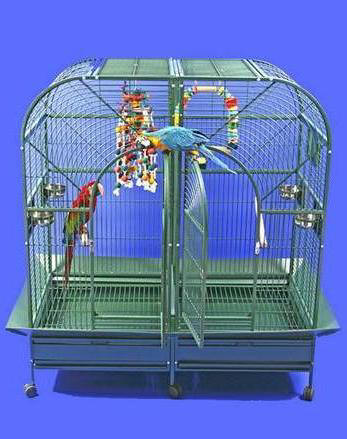 Double Macaw Parrot Cage