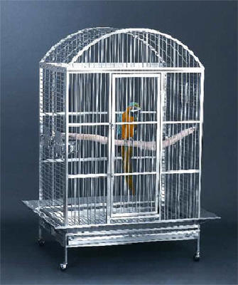 Stainless Steel Castillo Dometop Bird Cage