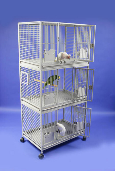 Breeder's Delight Triple Deck Cage
