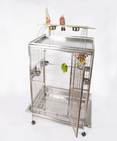 Macaw Mansion Playtop Bird Cage